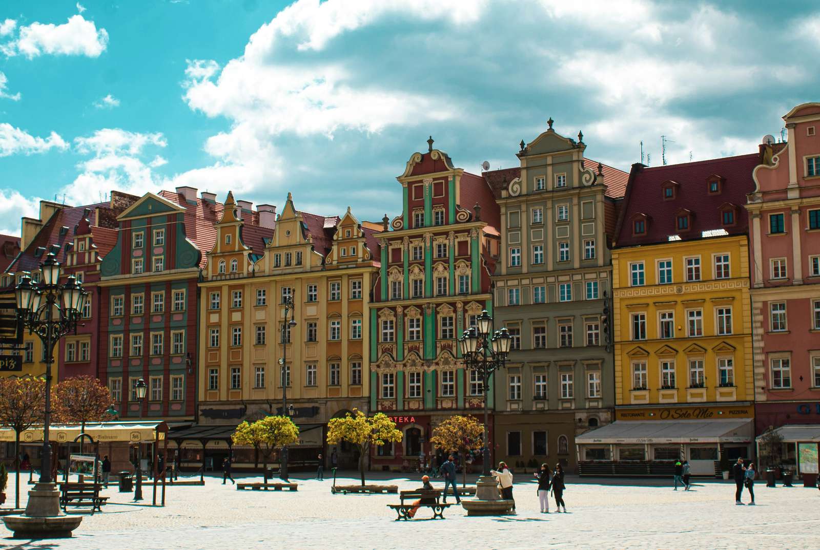 Rynek, Wroclaw, Polsko online puzzle