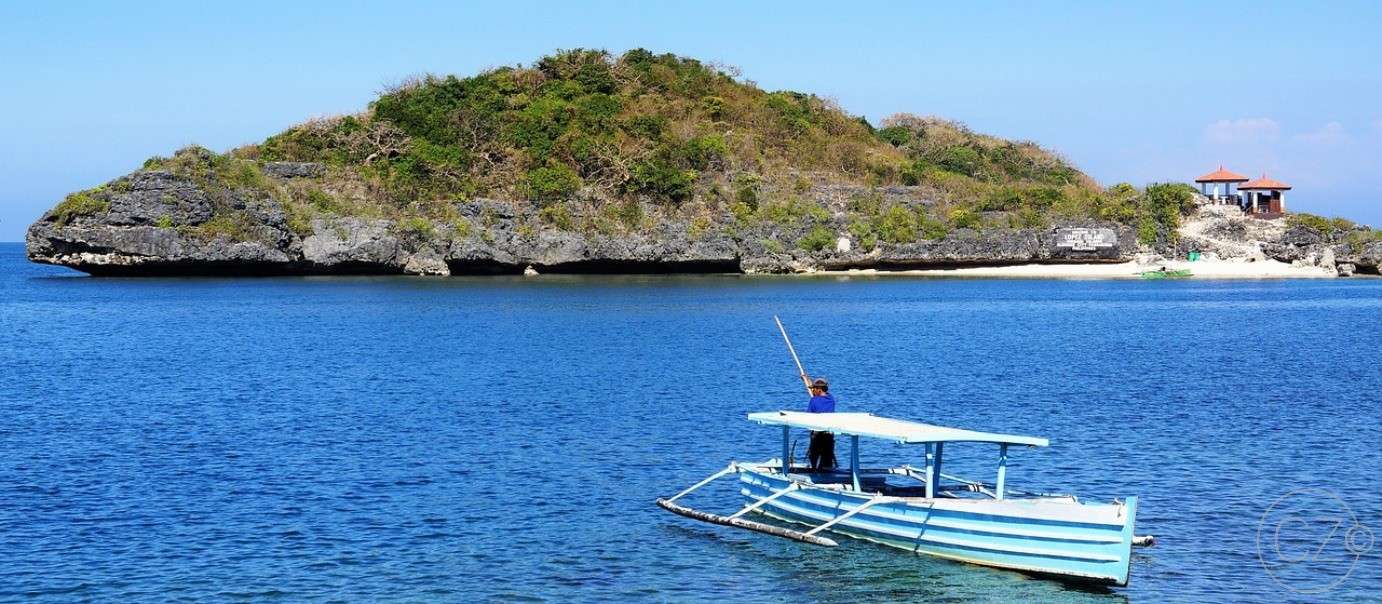 Риболовля, човен, 100 островів онлайн пазл