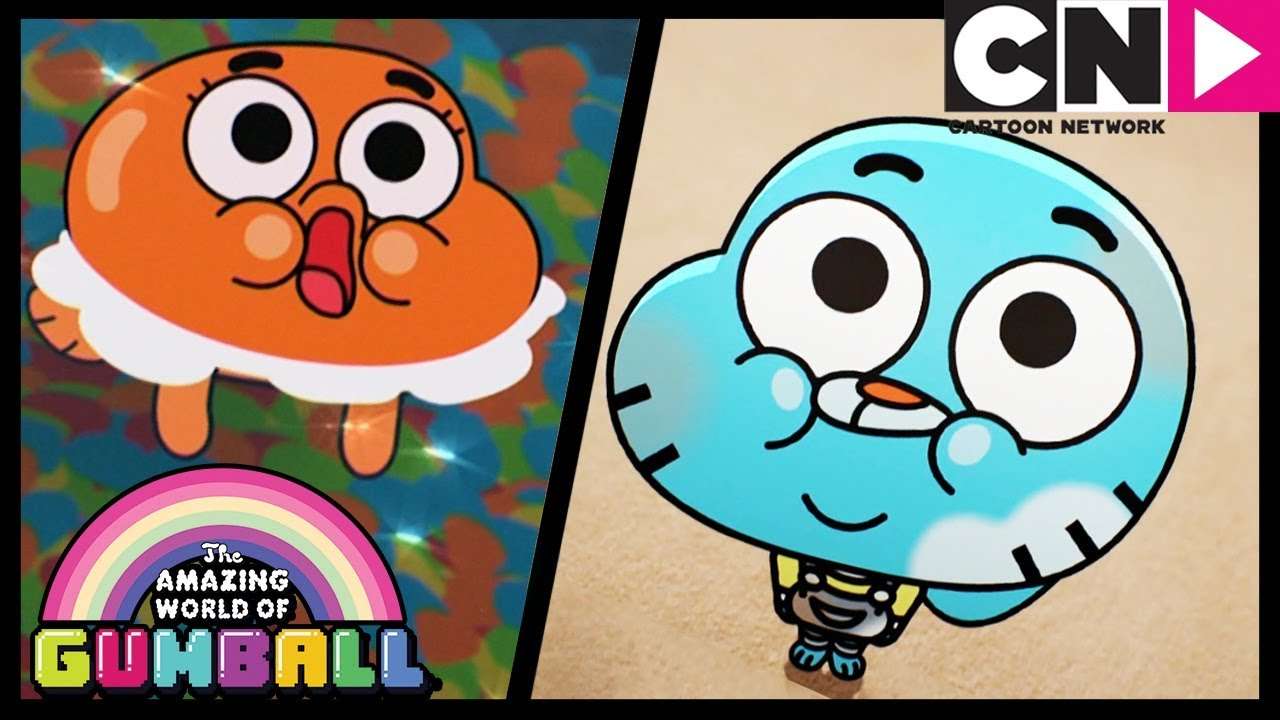 Pequeno Gumball e Darwin puzzle online
