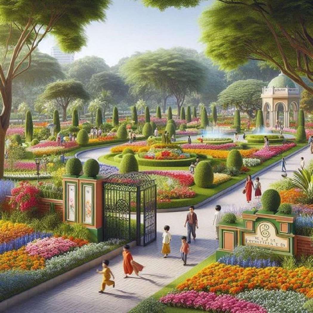 An afternoon in the park online puzzle