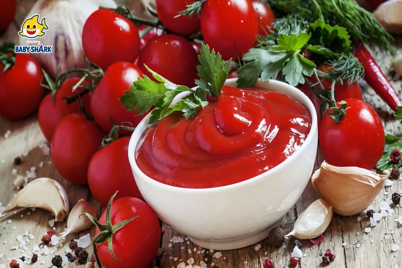k es para salsa de tomate rompecabezas en línea