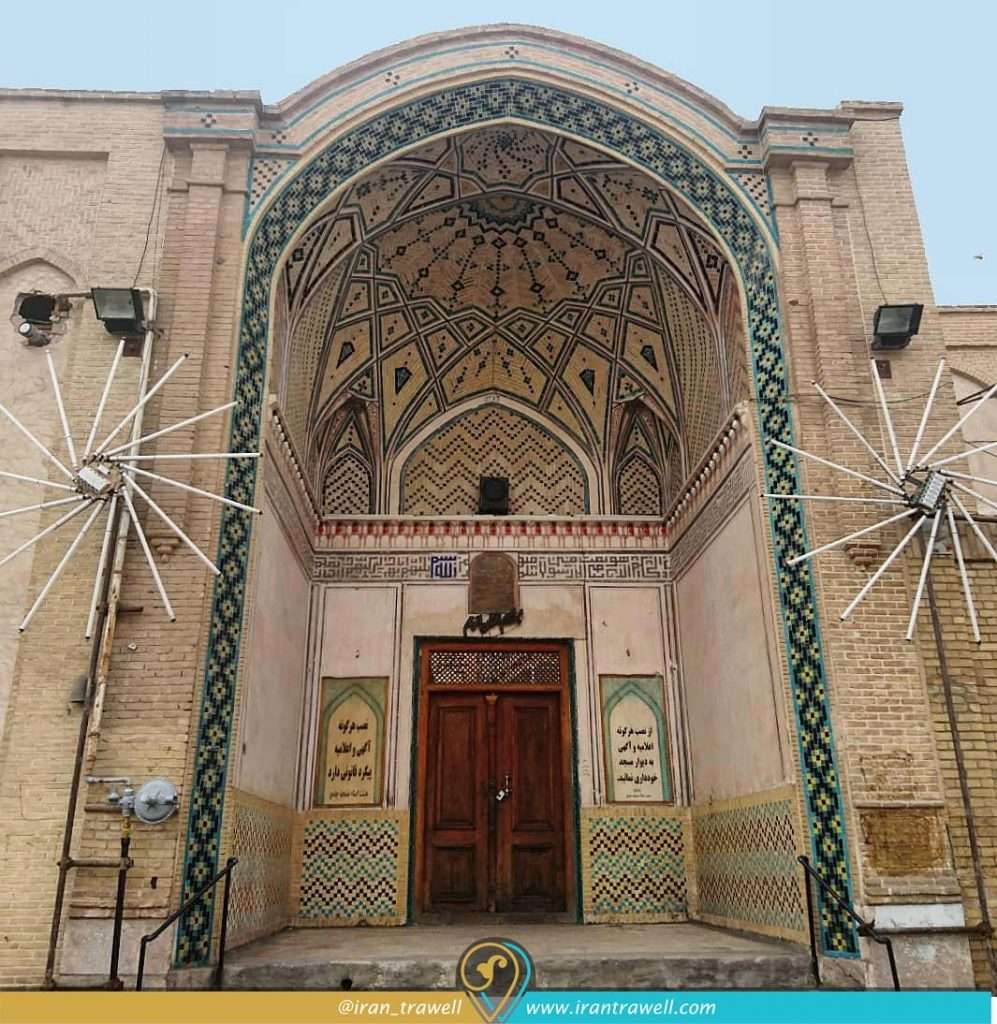 Jomeh (vrijdag) Moskee van Kashan, Iran legpuzzel online