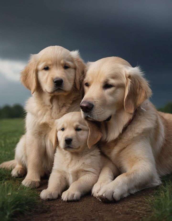 perros con madre rompecabezas en línea