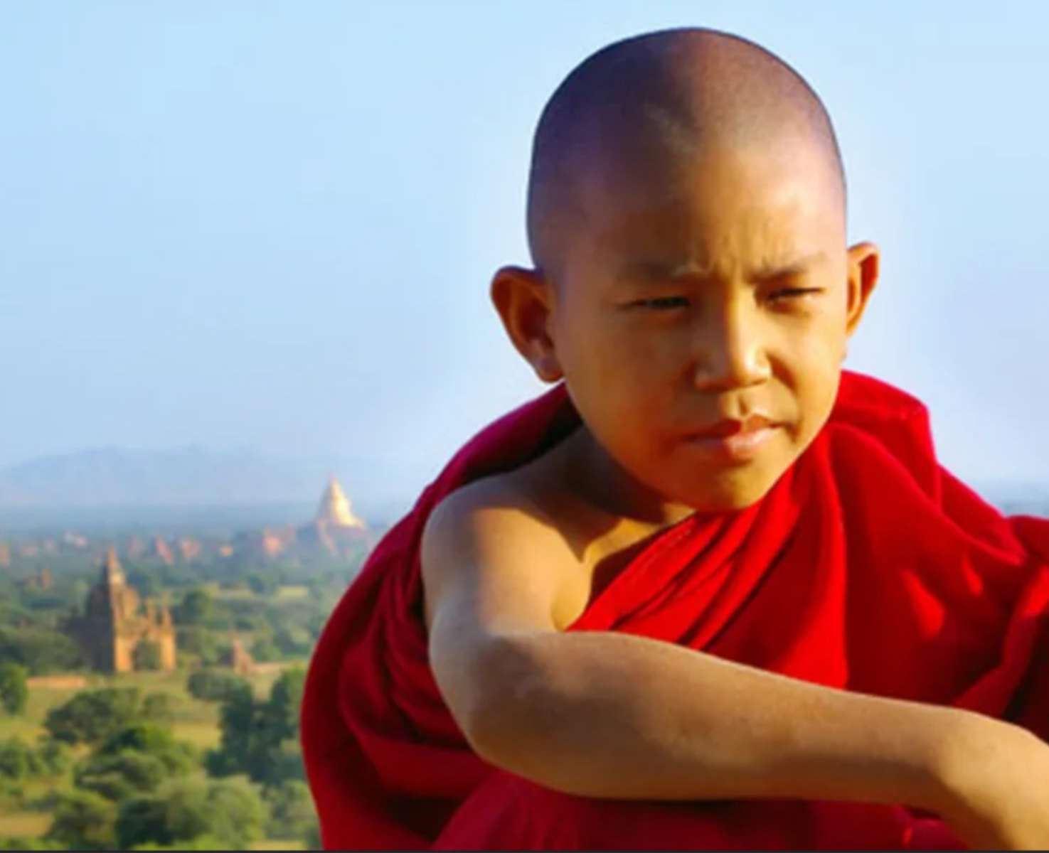 Joven monje birmano rompecabezas en línea