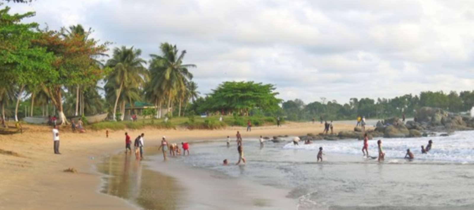 Пляж Камерун онлайн пазл