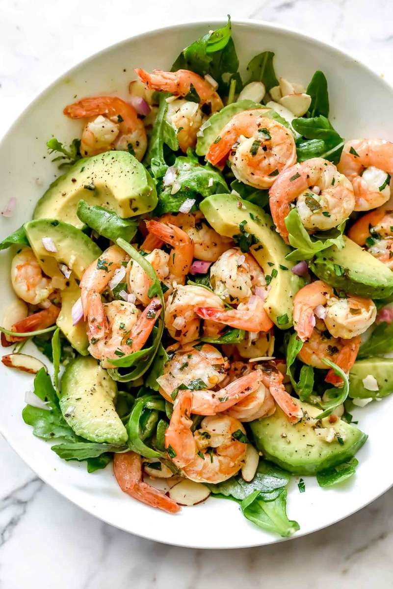 Shrimp & Avocado Salad jigsaw puzzle online
