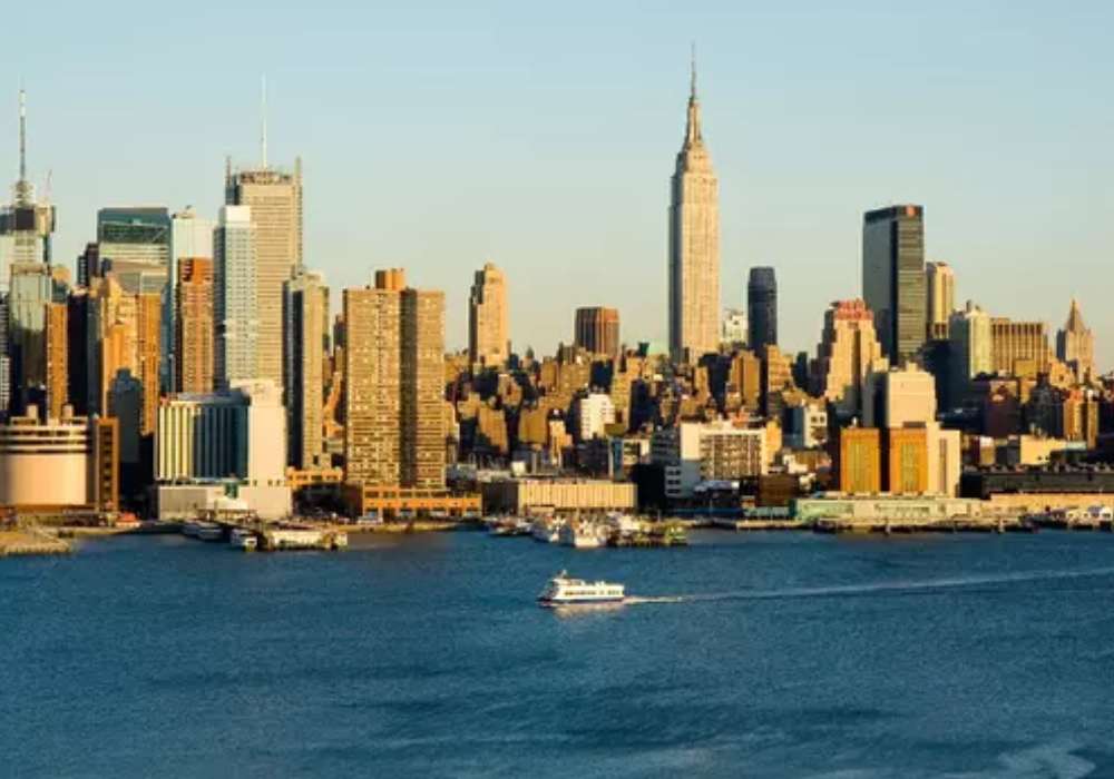 Uitzicht op Manhattan online puzzel