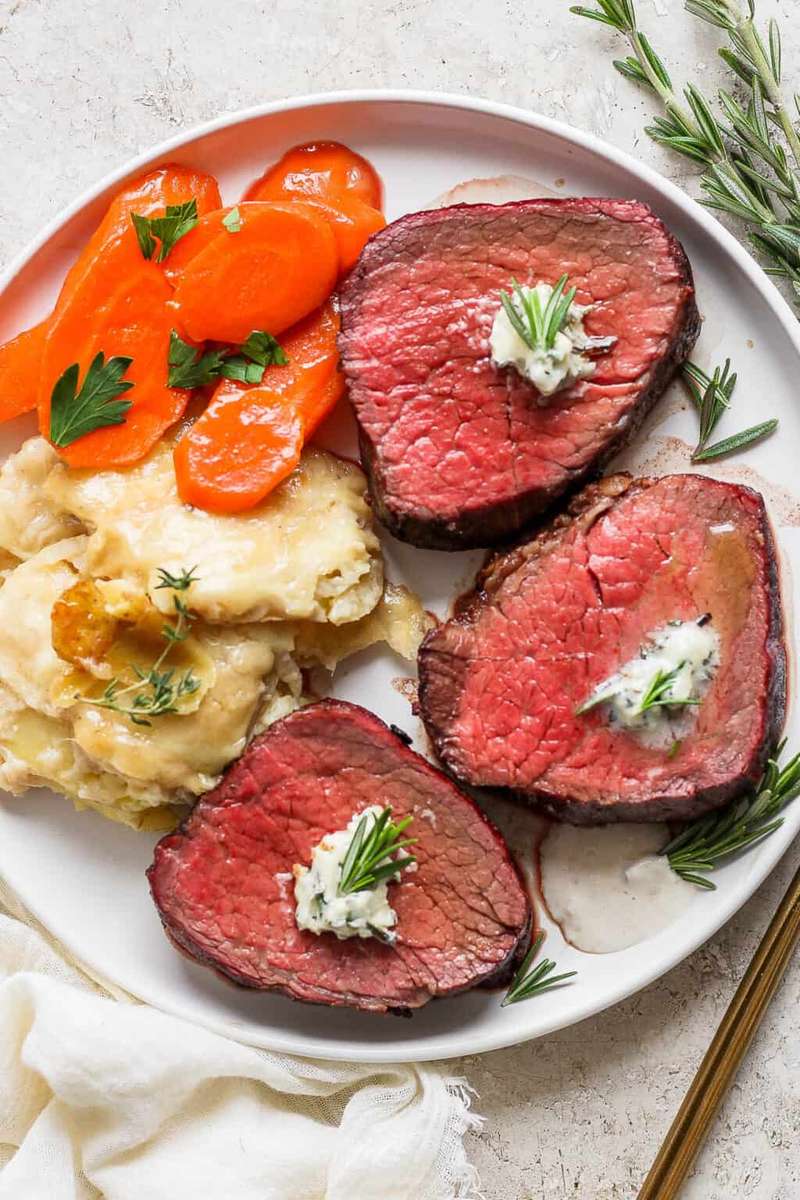 Roastbeef-Abendessen Online-Puzzle