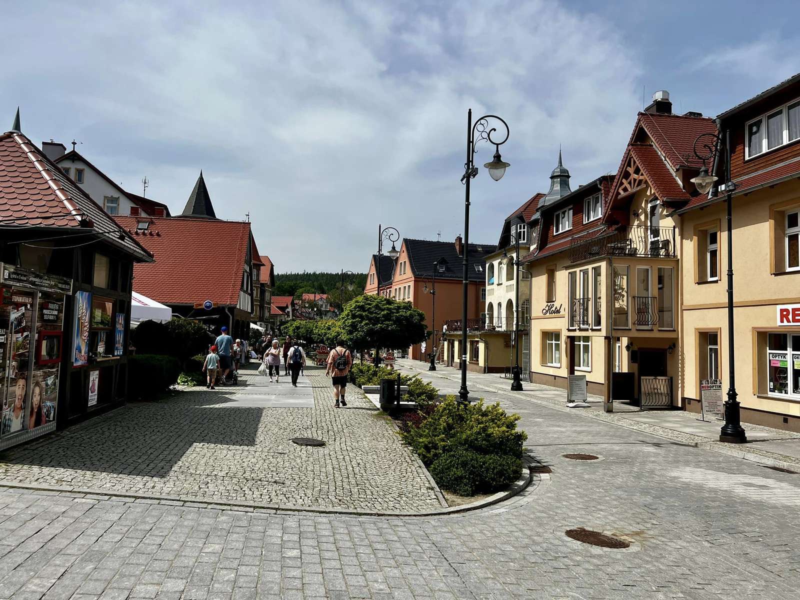 Den nedre Schlesiska staden Świeradów pussel på nätet