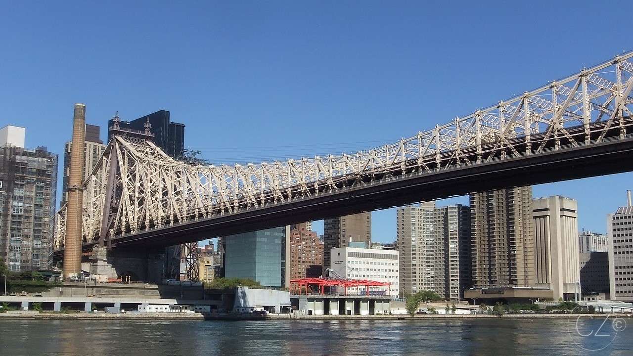 New York, East River, New York City skládačky online