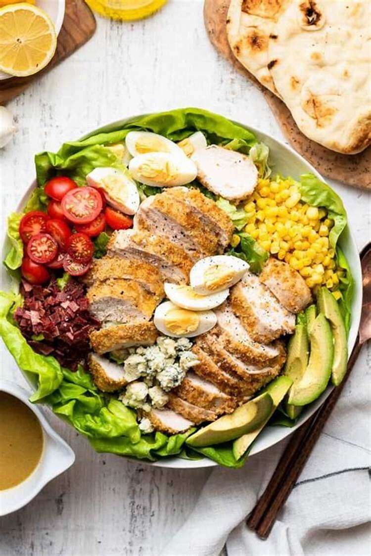 Ensalada Cobb De Pollo rompecabezas en línea