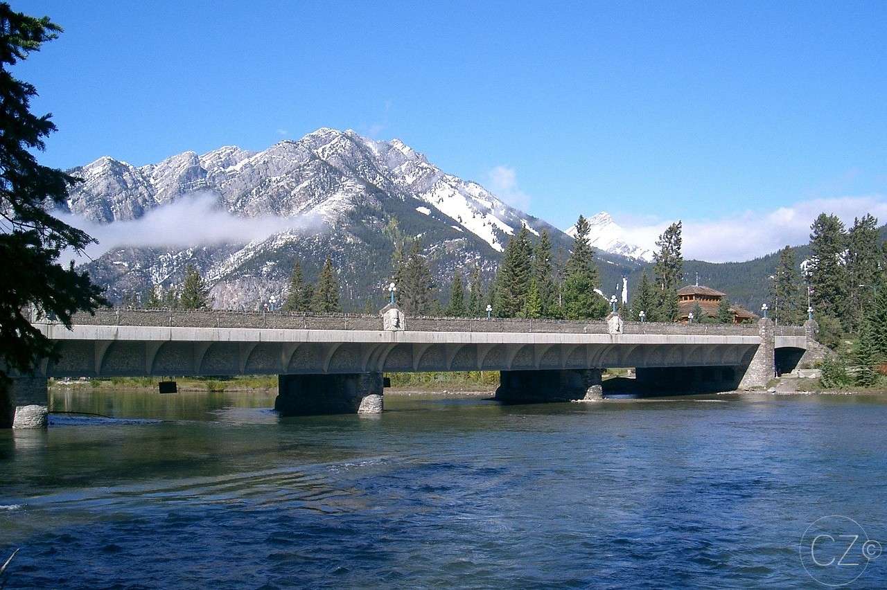 Banff nationalpark pussel på nätet