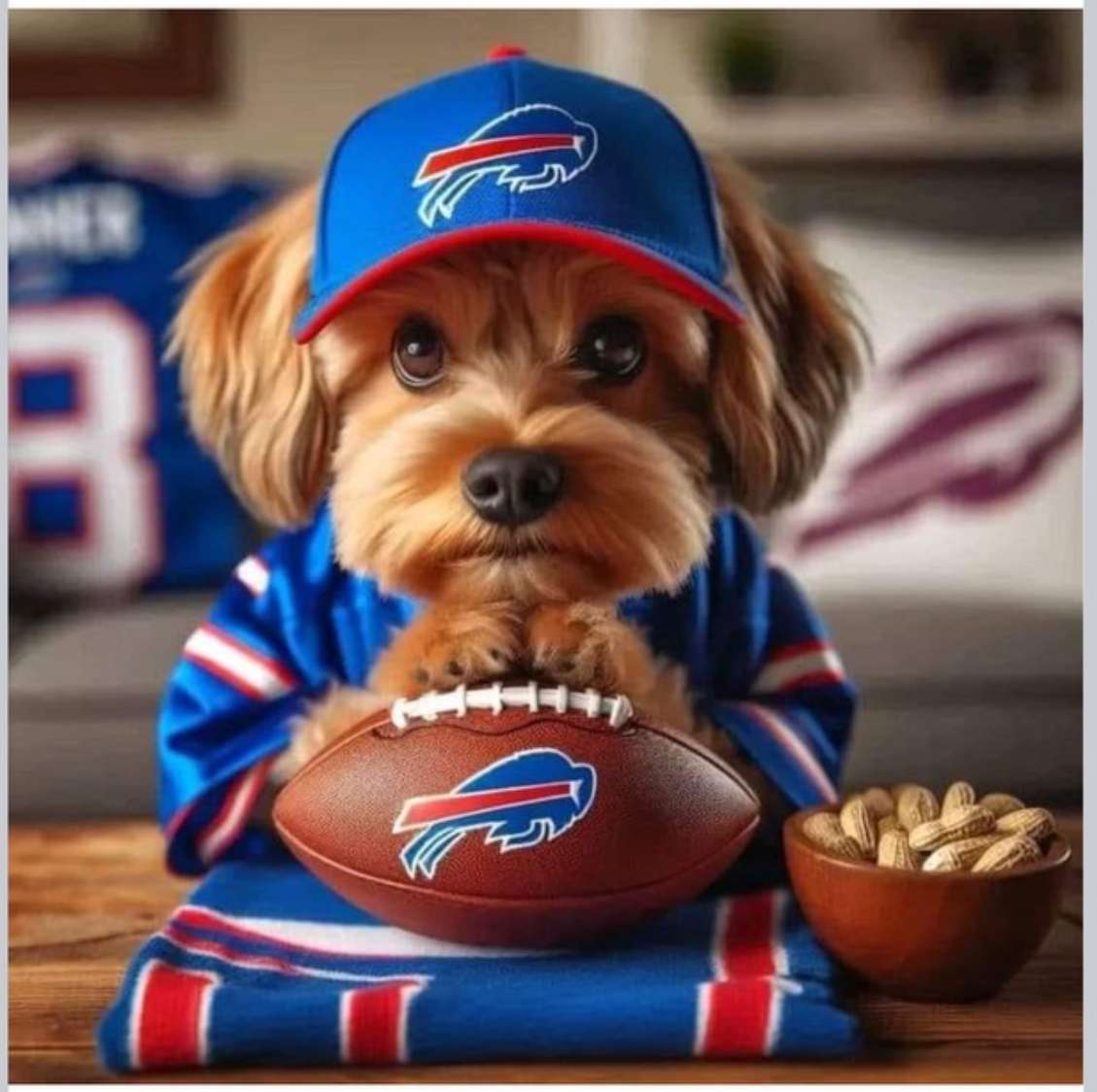 Фанат Canine Bills пазл онлайн