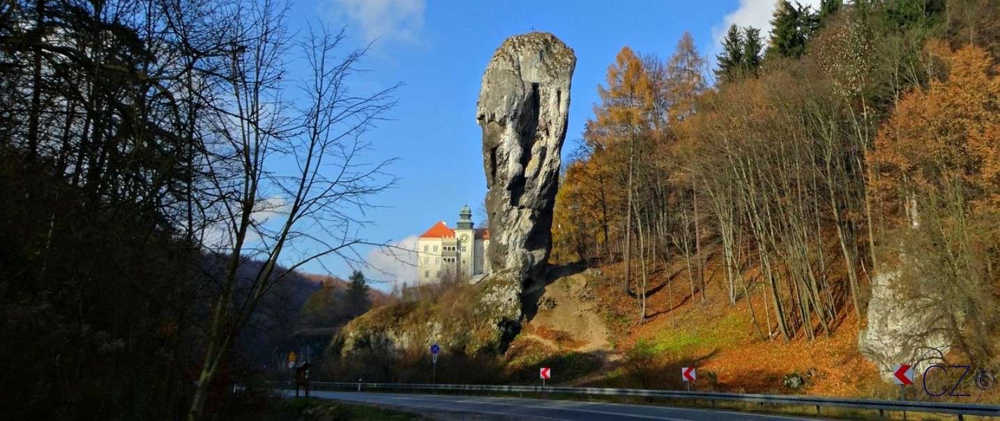 Замък, Панорама, Кучешка скала онлайн пъзел