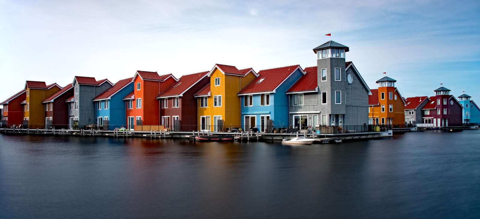 Reitdiephaven, Groningen, Niederlande puzzle online