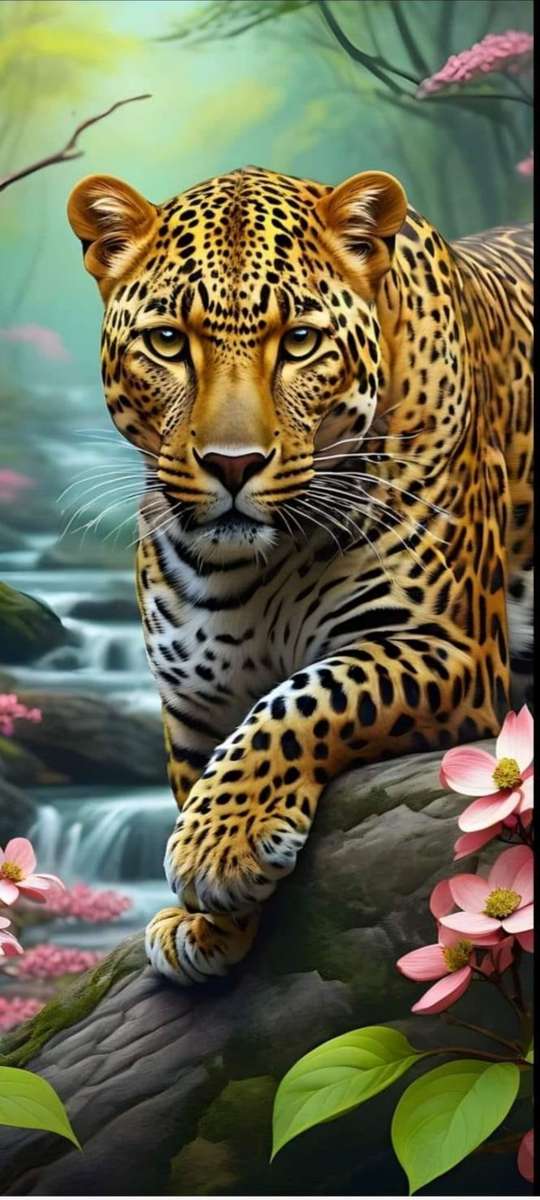 the leopard jigsaw puzzle online