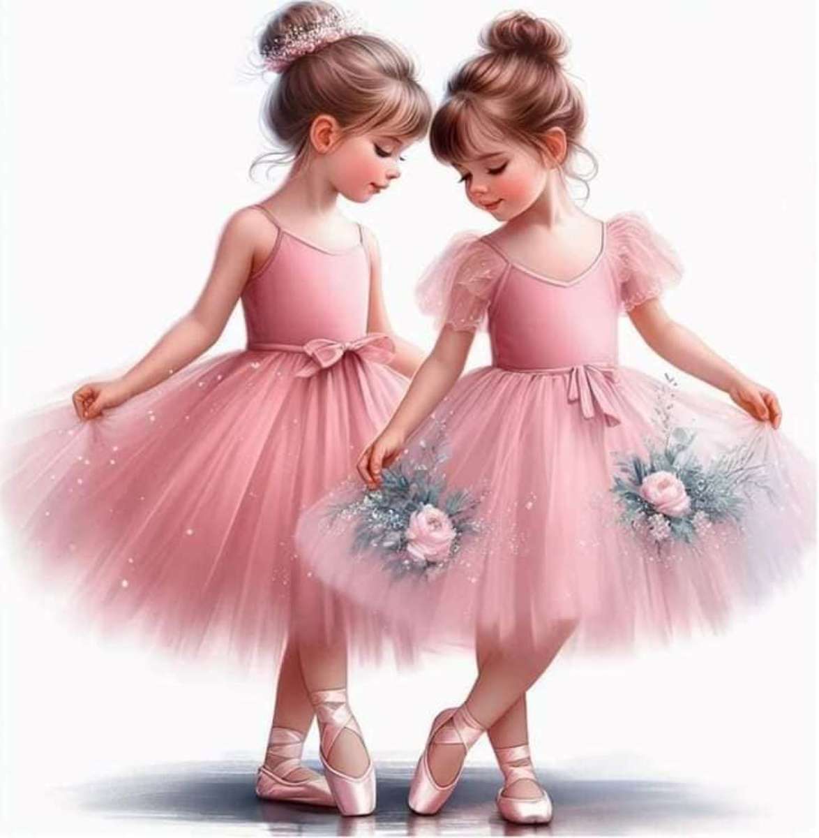 les 2 petites danseuses puzzle en ligne