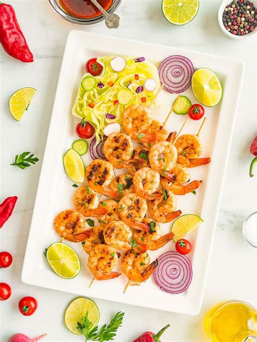 Creveți Chili Lime jigsaw puzzle online