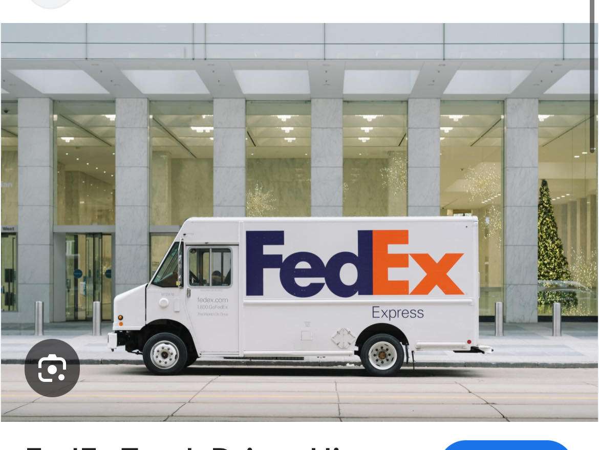 Fed ex fed ex truck jigsaw puzzle online