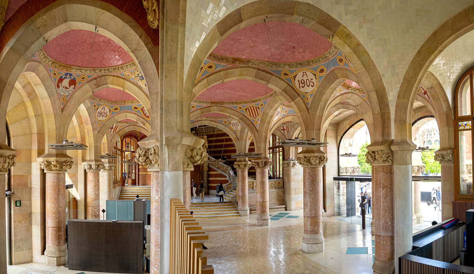 Hospital Sant Pau, Barcelona puzzle online