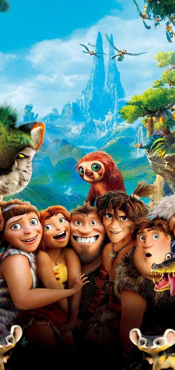 CROODS CAVES online puzzle