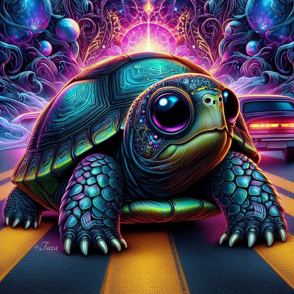 de magische schildpad online puzzel