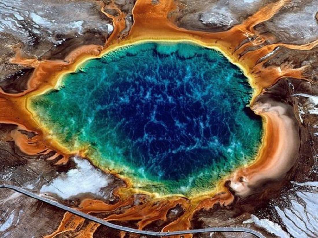 Grande fontana prismatica - Yellowstone - USA puzzle online