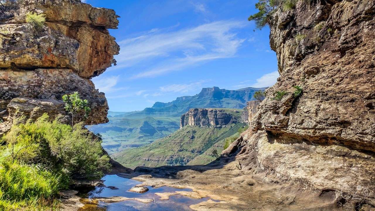 Drakensberg, Real, Parque Nacional quebra-cabeças online