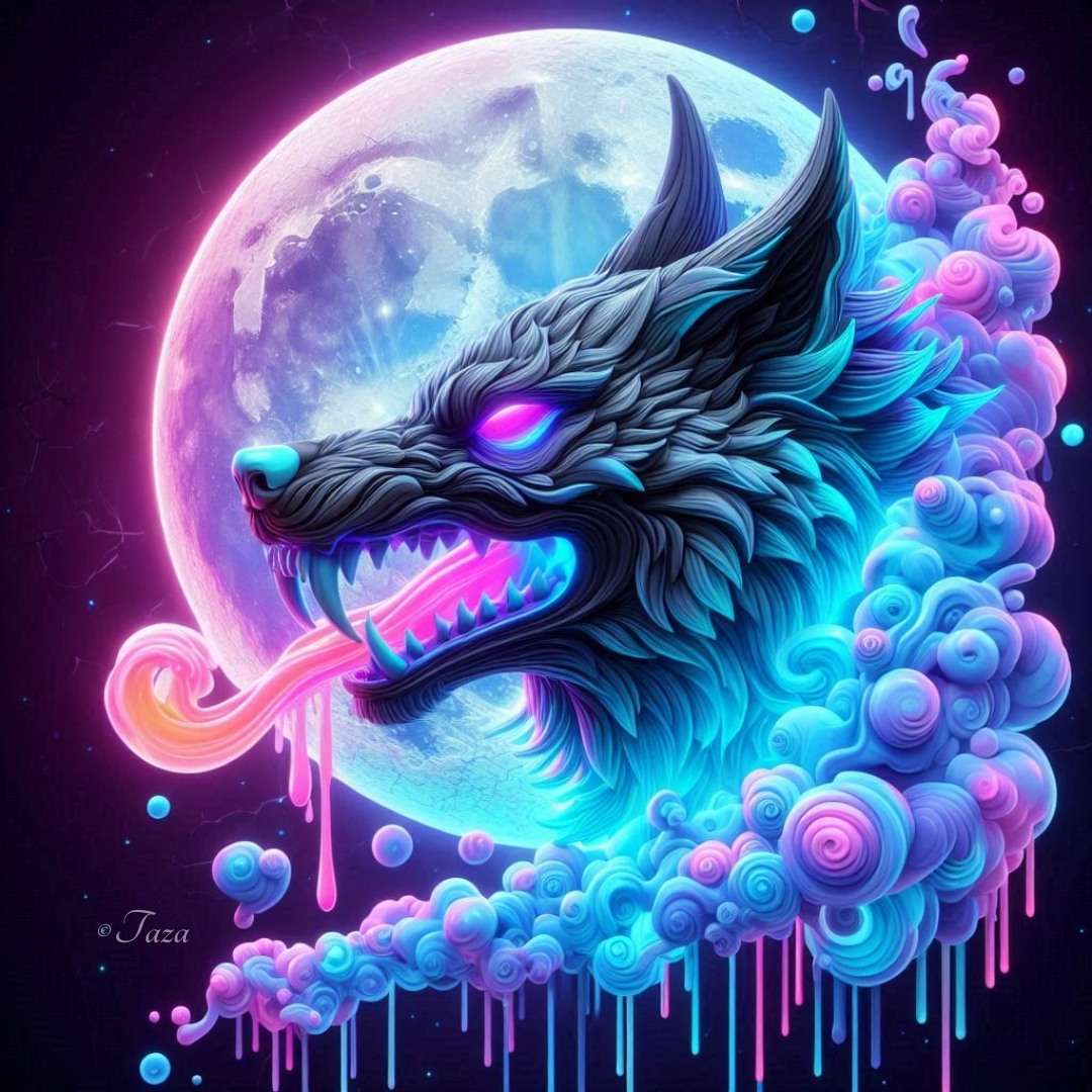 the wolf fairy moon decor jigsaw puzzle online