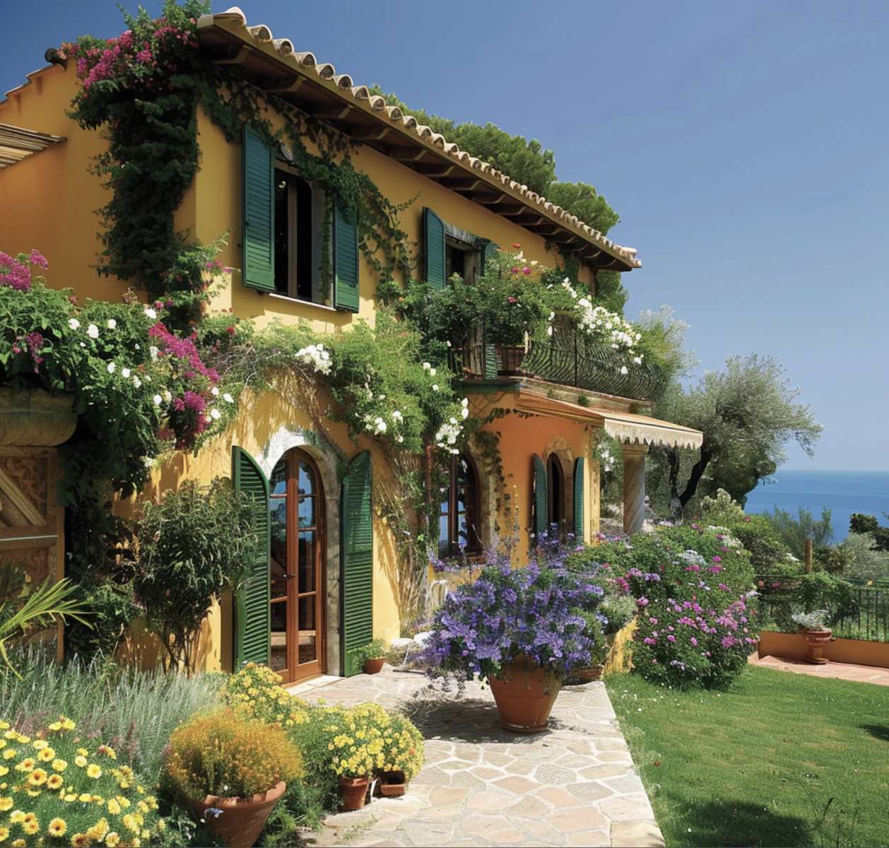 Casa Mediteraneana jigsaw puzzle online