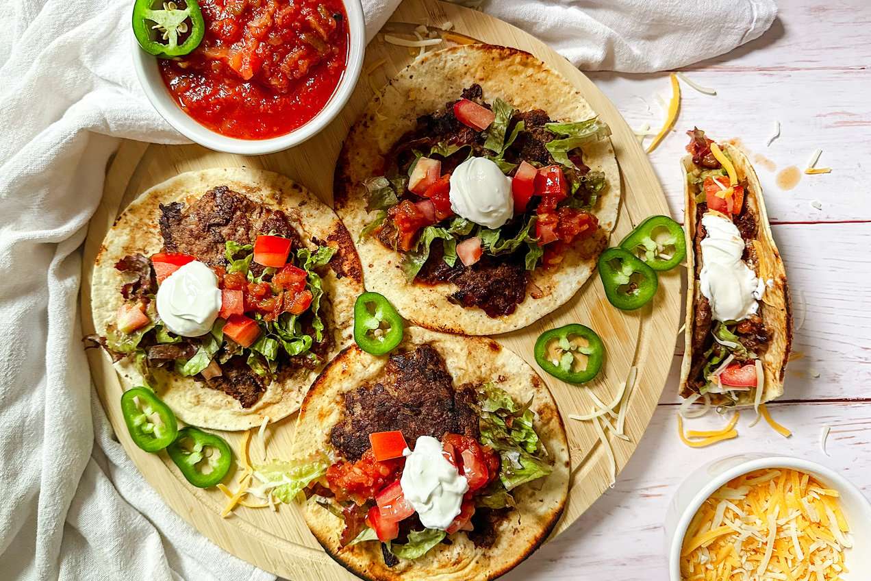 Tacos cu friptură jigsaw puzzle online