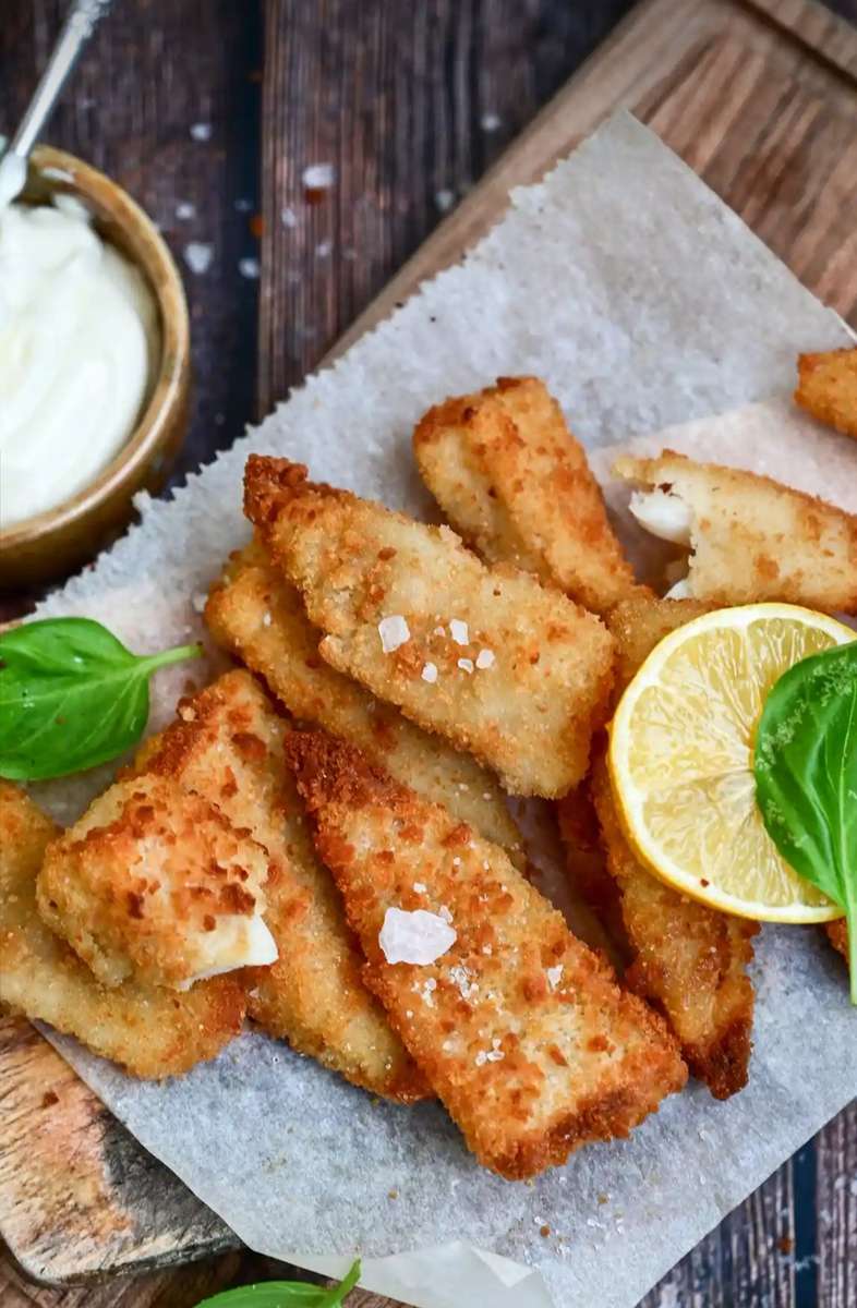 Pescado frito rompecabezas en línea