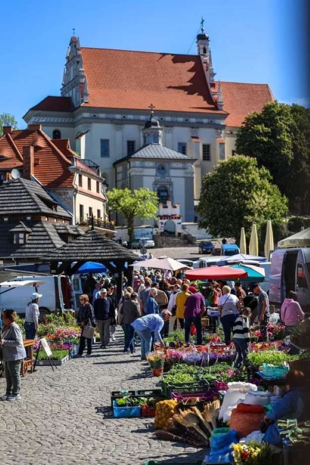 Kazimierz Dolny on the Vistula River online puzzle