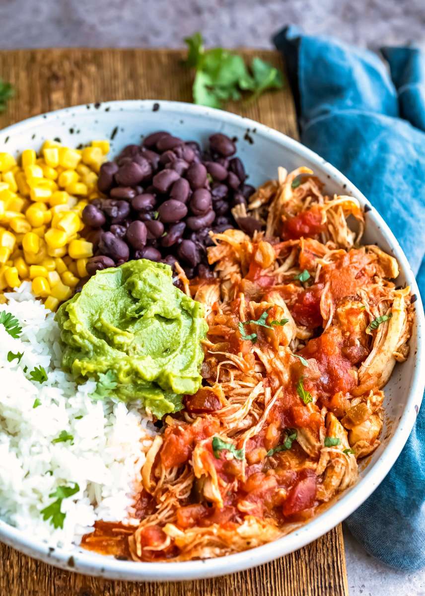 Salsa Chicken Bowl Online-Puzzle