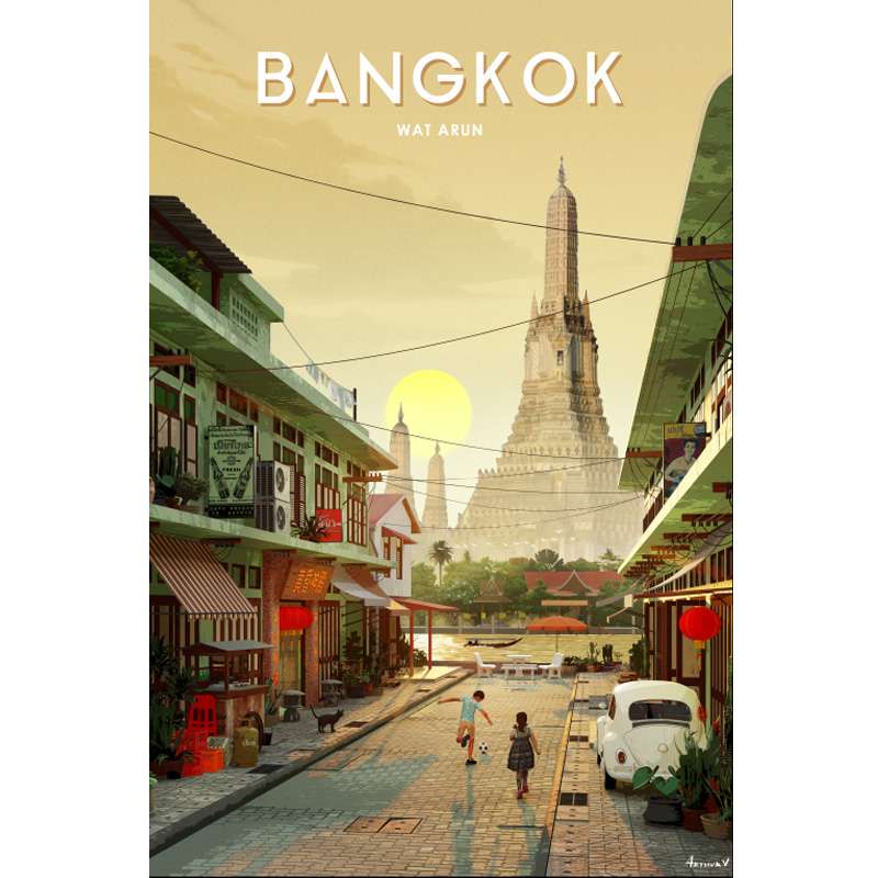 Bangkok, Tailandia puzzle online