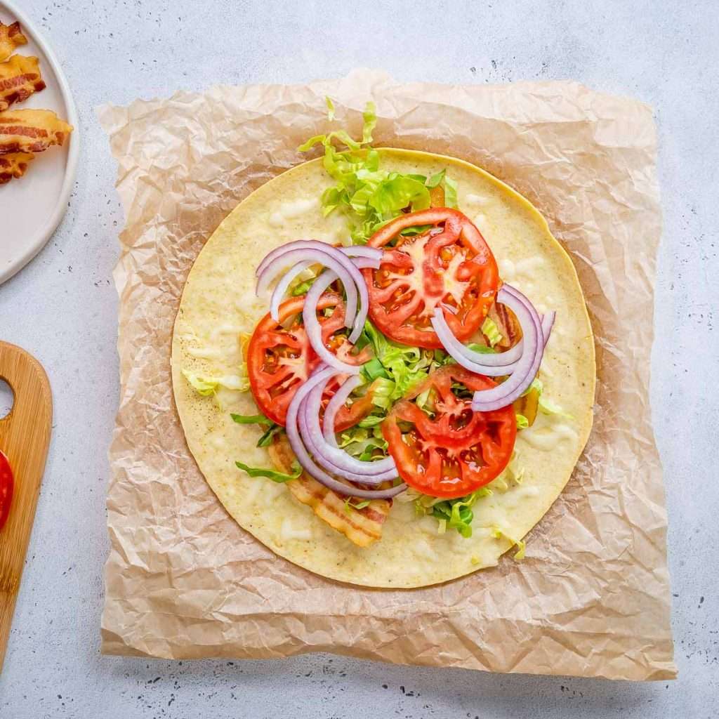 Wrap aux œufs BLT puzzle en ligne