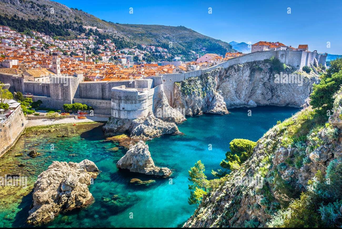 Dubrovnik Kroatien Puzzlespiel online