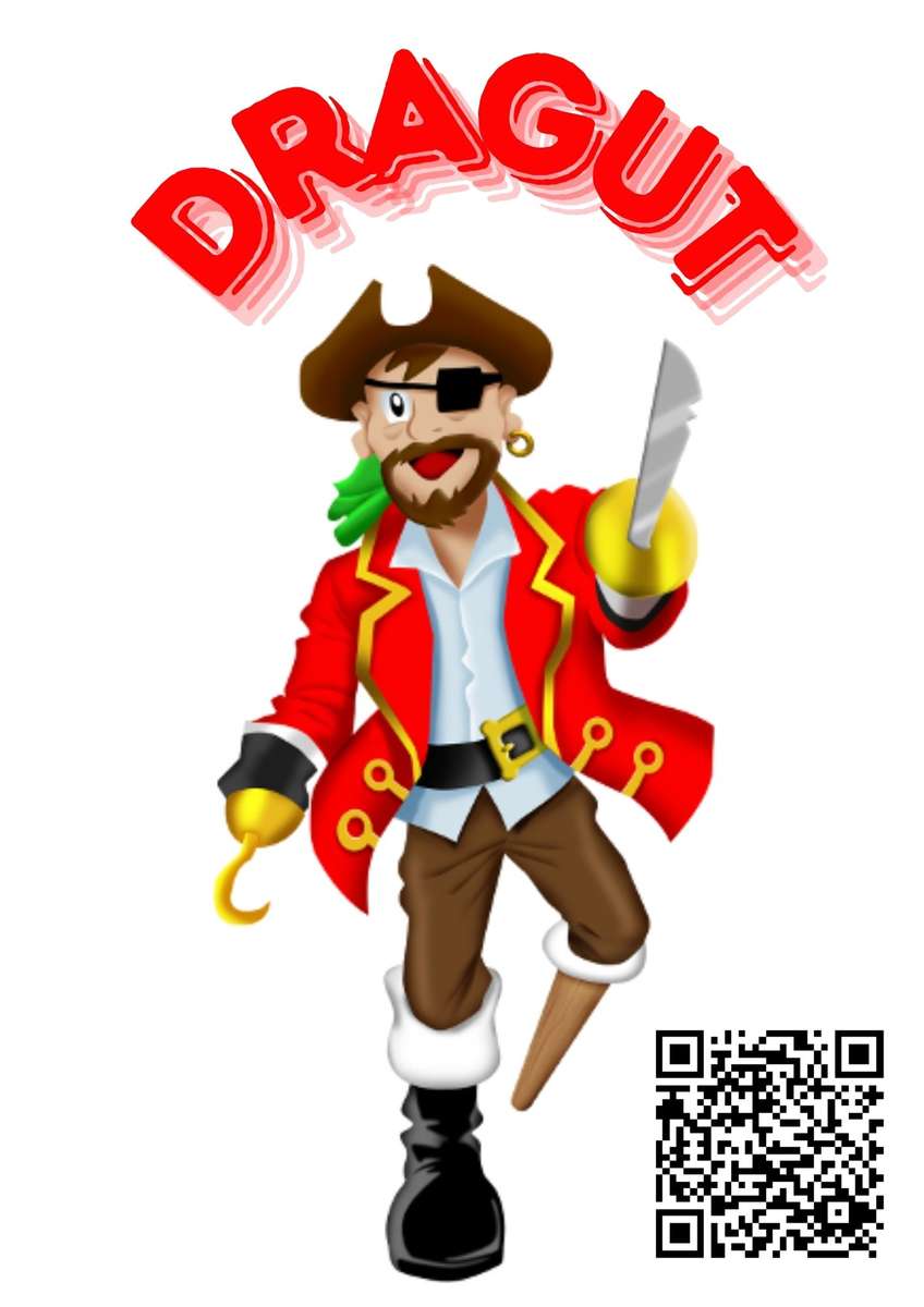 DER DRAGUT-PIRAT Puzzlespiel online