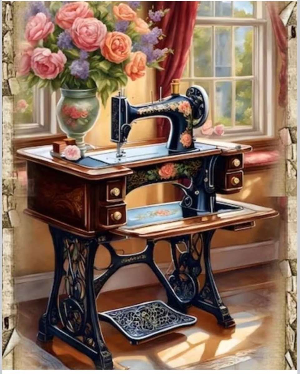 Vintage Sewing Machine online puzzle