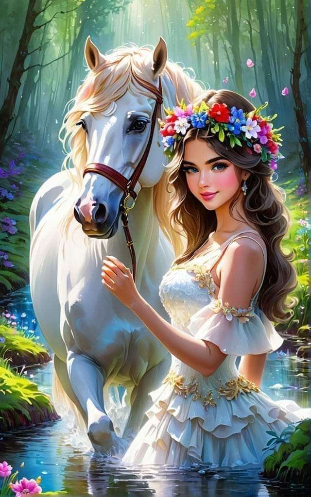 jolie cheval puzzle en ligne