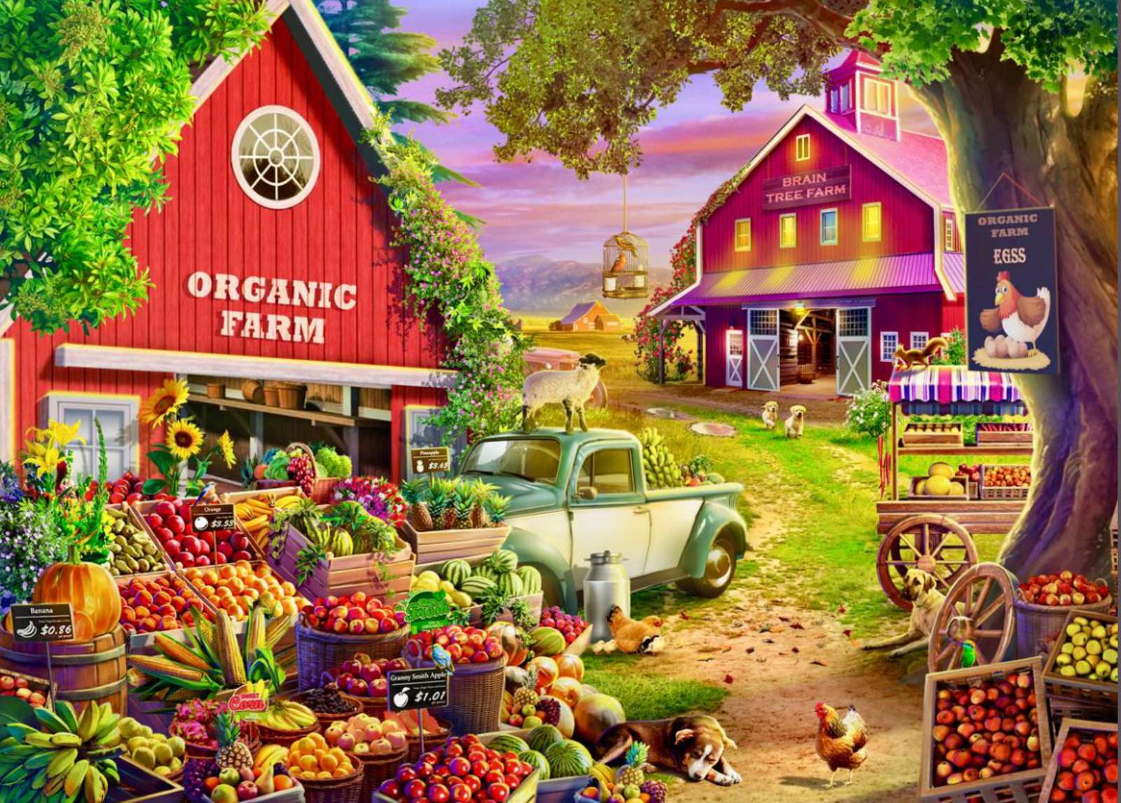 Ferma ecologica jigsaw puzzle online