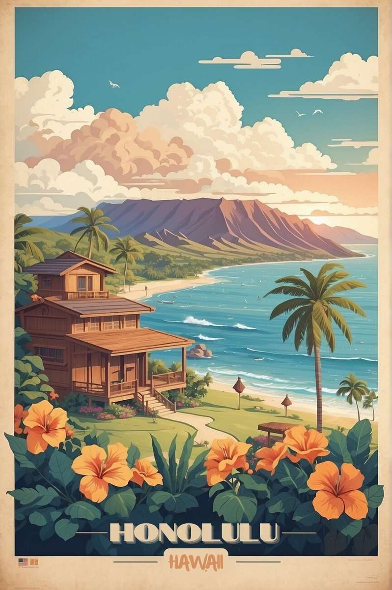 Honolulu puzzle en ligne