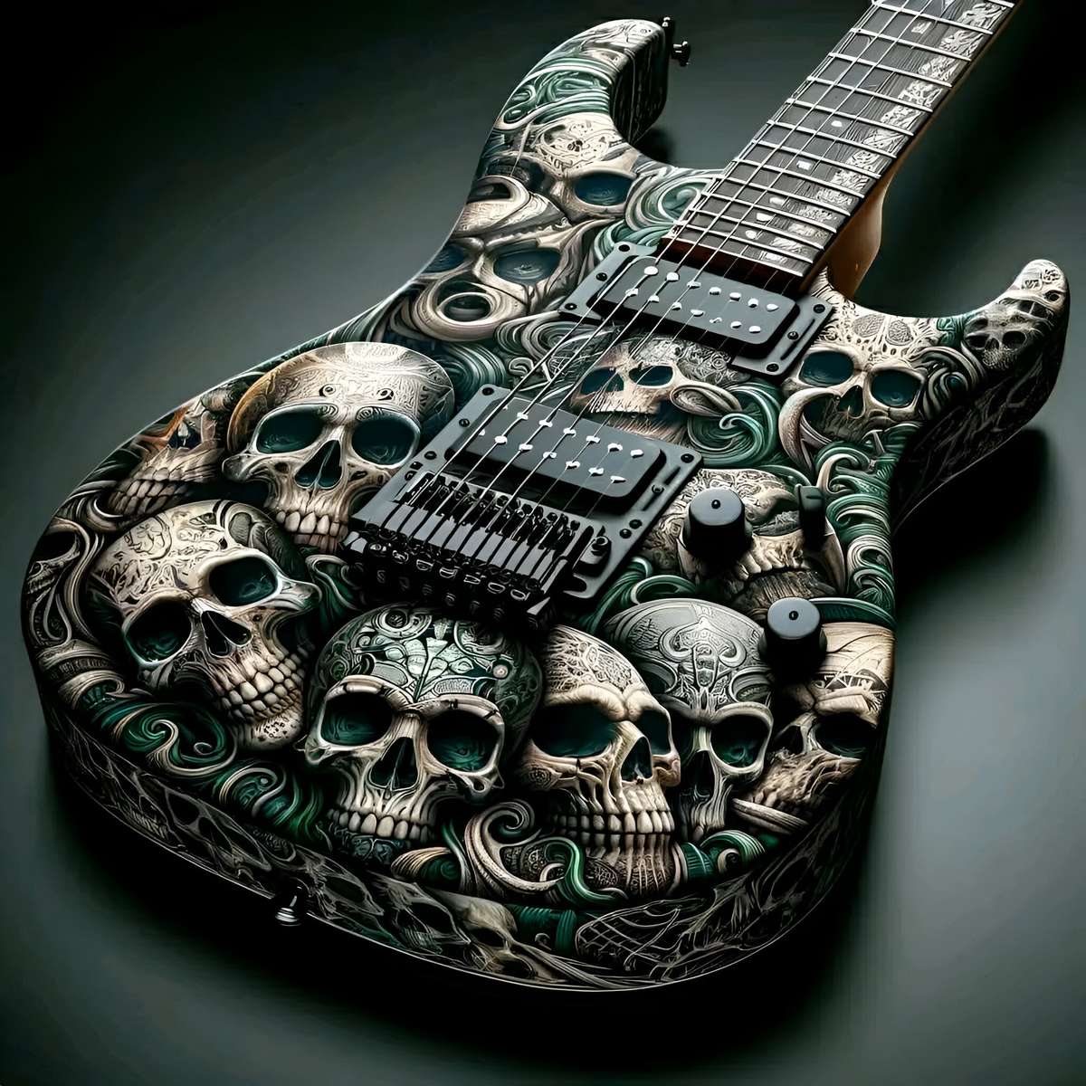 guitare macabre puzzle en ligne