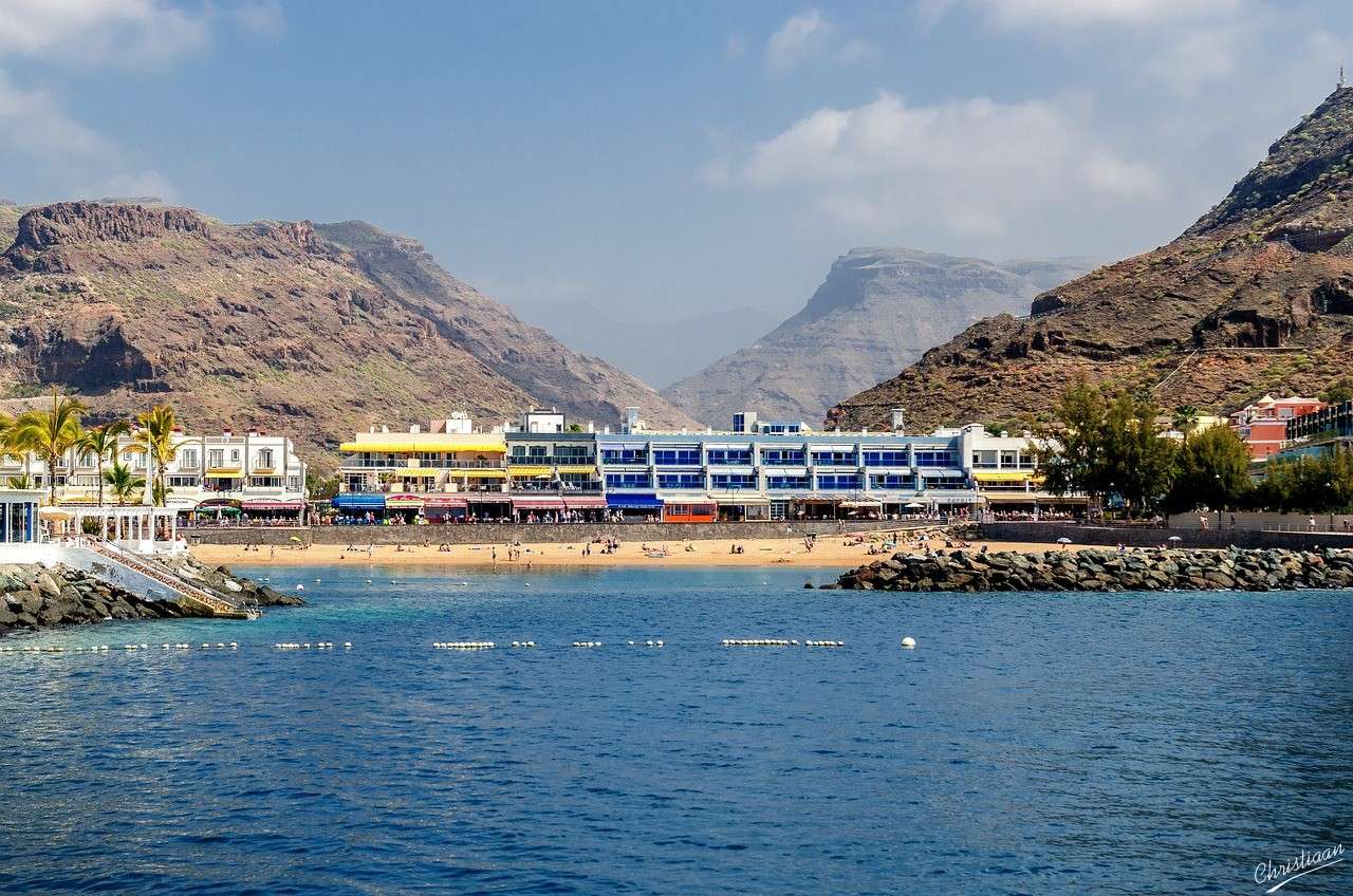 Côte, Îles Canaries, Ville. puzzle en ligne