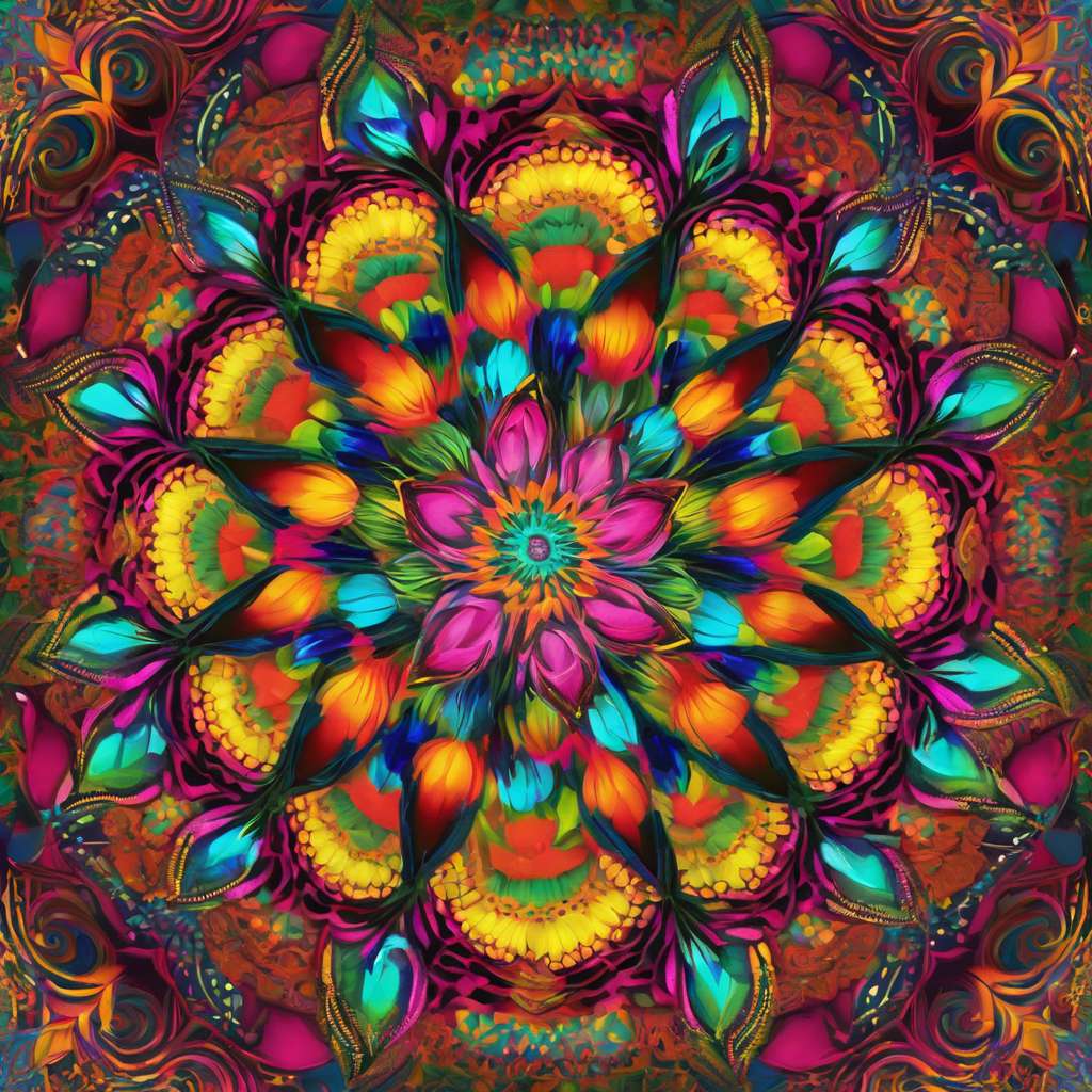 Mandala 4 skládačky online