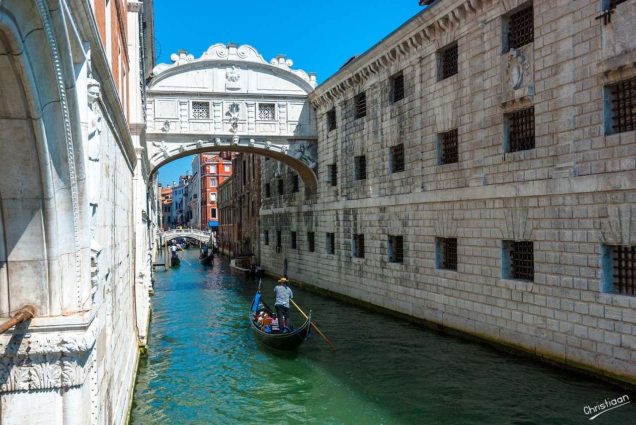 Venise, Le soleil, Ciel bleu puzzle en ligne