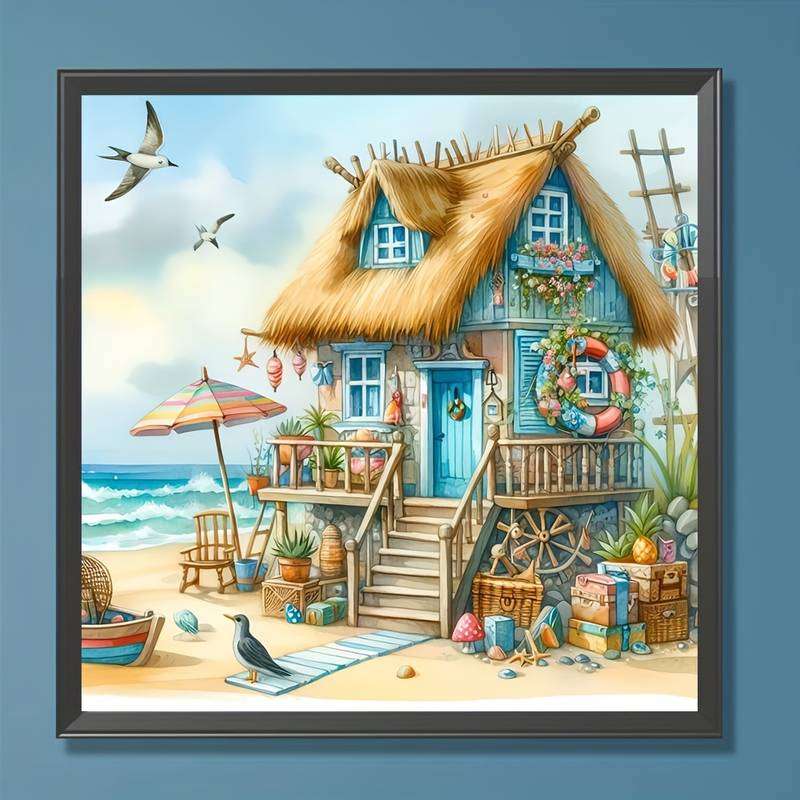 cabana de plaja (5) jigsaw puzzle online