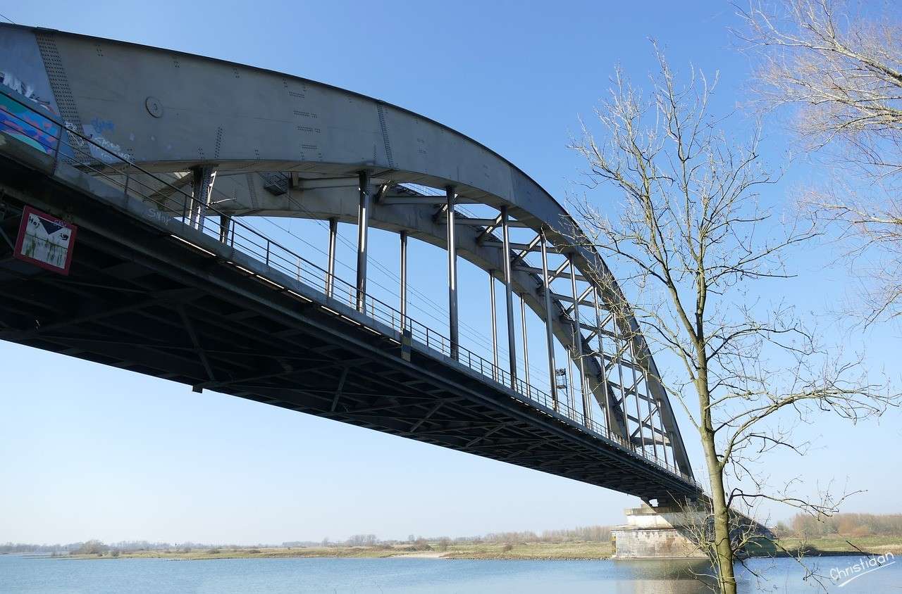 Rio, Ponte, Ponte Ferroviária, Trem puzzle online