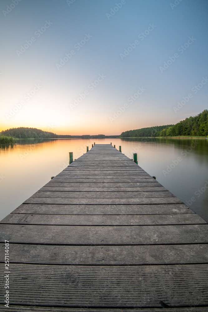 Lago Sosno Polonia rompecabezas en línea