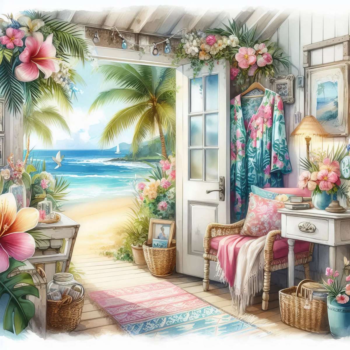 Paradiso tropicale puzzle online